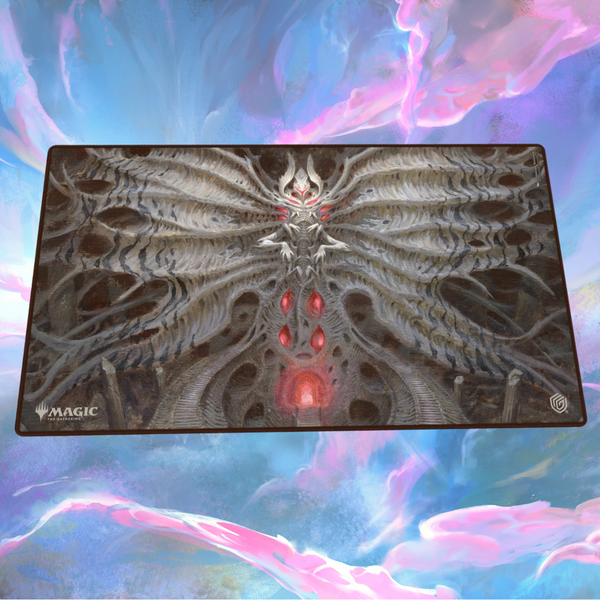 マジック：ザ・ギャザリング Valgavoth, Terror Eater playmat (used) Valgavoth, Terror Eater - Duskmourn - Playmat – Axion Now