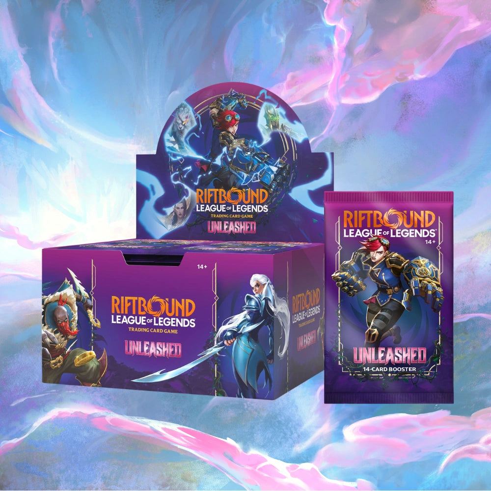 Riftbound: League of Legends TCG Unleashed Booster Display