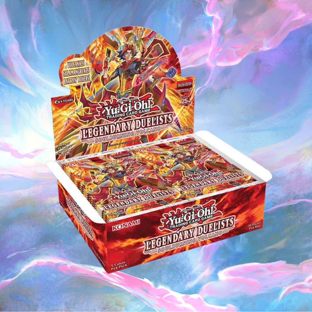 Legendary Duelists 10: Soulburning Volcano 1st Edition Booster Display