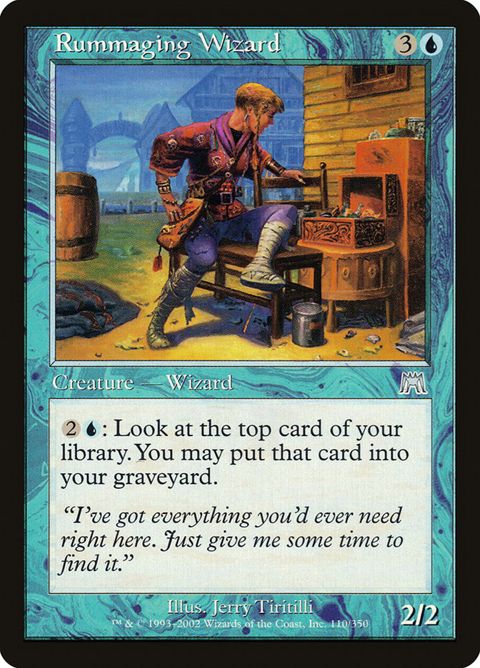 Rummaging Wizard (110) – Axion Now