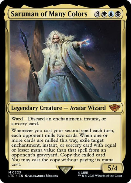 mtg whenever an opponent mills a card Saruman of Many Colors (223) – Axion Now