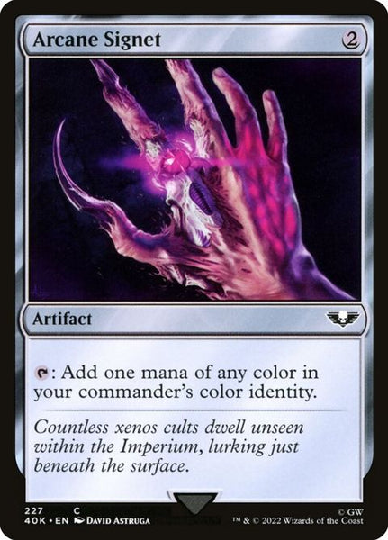 xenos mtg card Arcane Signet (227) – Axion Now
