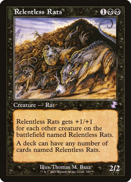 mtg relentless cards Relentless Rats (329) – Axion Now