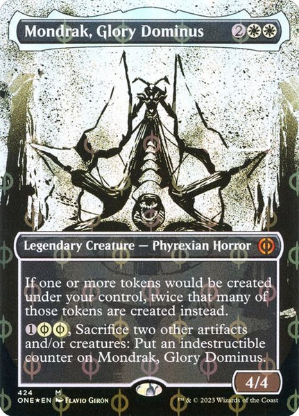 Mondrak, Glory Dominus S&C・Foil Mondrak, Glory Dominus (424) - Step & Compleat Foil – Axion Now