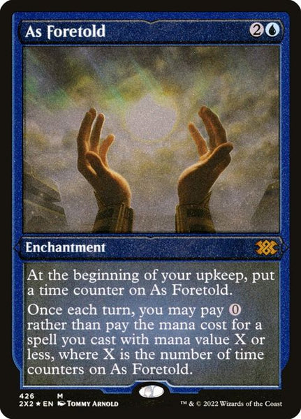 MTG 【USG】　Forrest アリーナfoil サインド 426-asforetold_grande.jpg?v=