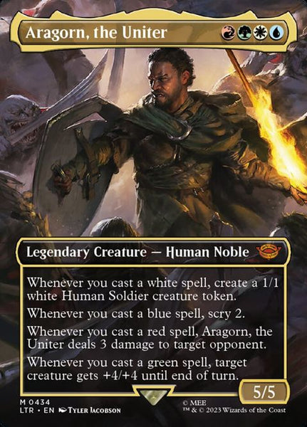 angron mtg card Magic the Gathering [157] COMMANDER ANTHOLOGY Single earth (LTR) #192 Illustrated by Javier Charro Magic Magic the Gathering Lord of