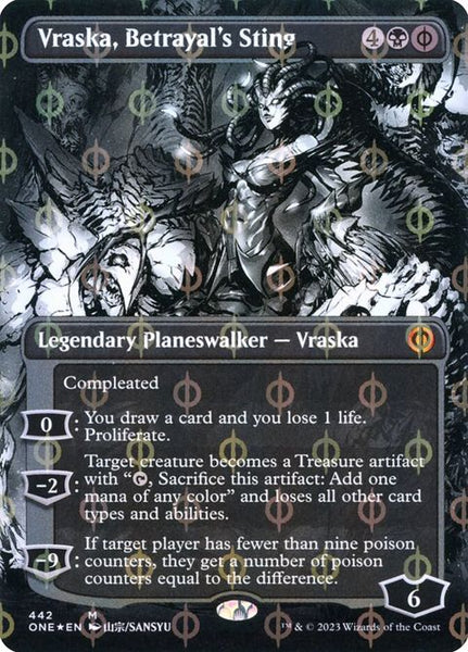 Vraska, Betrayal's Sting (442) - Step & Compleat Foil Axion Now Vraska, Betrayal's Sting (442) - Step & Compleat Foil Axion Now